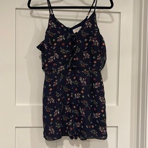 Everly Floral Romper